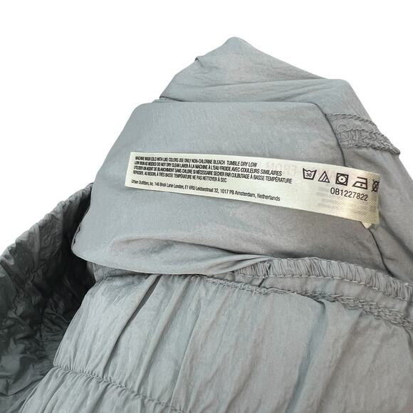 Free People Movement Way Home Joggers Pants Nylon Windbreaker Gray Size Small - Picture 11 of 11